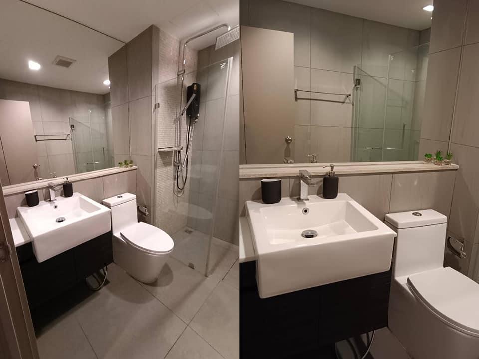 picture 1Bed | 1Bath | MRT Phra Nang Klao Bridge | 30sqm | THB 11,000/mo | Fl.37 — The Politan Rive Bangkok - 5/6