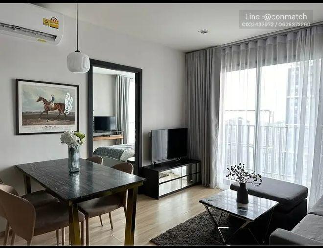รูป 2 ห้องนอน | 1 ห้องน้ำ | ARL Ramkhamhaeng | 51 ตร.ม. | 27,000 บาท/เดือน | ชั้น 30 — The Base Garden Rama 9 กรุงเทพฯ - รูปที่ 1/10