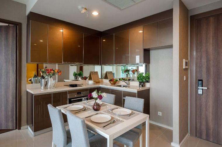 picture 2Bed | 2Bath | BTS Saphan Taksin | 89sqm | THB 65,000/mo | Fl.35 — Menam Residences Bangkok - 6/10