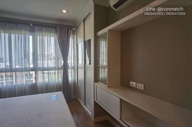 รูป 1 ห้องนอน | 1 ห้องน้ำ | MRT Phra Ram 9 | 34 ตร.ม. | 14,000 บาท/เดือน | ชั้น 10 — Lumpini Place Rama 9 -Ratchada กรุงเทพฯ - รูปที่ 7/9