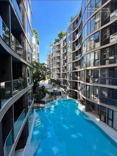 picture 2Bed | 1Bath | BTS Asok | 41sqm | THB 46,000/mo | Fl.6 — Fynn Asoke Bangkok - 1/10