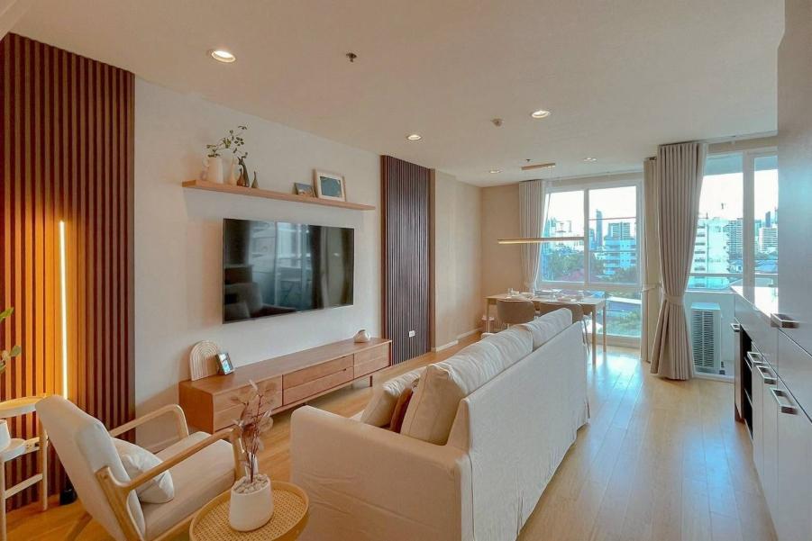 picture 2Bed | 2Bath | BTS Phrom Phong | 91sqm | THB 55,000/mo | Fl.6 — Villa Sikhara Bangkok - 3/8