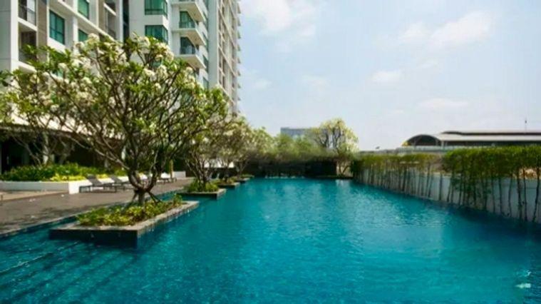 picture 1Bed | 1Bath | MRT Sutthisan | 45sqm | THB 20,000/mo | Fl.17 — The Room Sukhumvit 62 Bangkok - 5/10