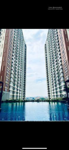 รูป 1 ห้องนอน | 1 ห้องน้ำ | MRT Bang Rak Yai | 30 ตร.ม. | 11,000 บาท/เดือน | ชั้น 33 — Lumpini Park Rivetside - Rama 3 กรุงเทพฯ - รูปที่ 2/3