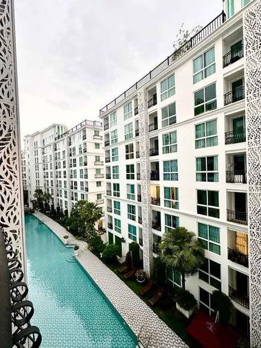 รูป 1 ห้องนอน | 1 ห้องน้ำ | MRT Bang O | 29 ตร.ม. | 14,000 บาท/เดือน | ชั้น 5 — Olympus CITY GARDEN Pool View กรุงเทพฯ - รูปที่ 1/2