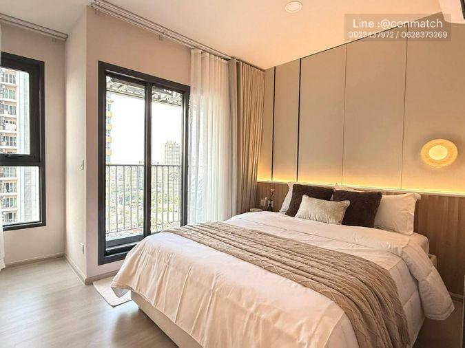 picture 1Bed | 1Bath | BTS On Nut | 32sqm | THB 22,000/mo | Fl.24 — Aspire Onnut Station Bangkok - 9/10