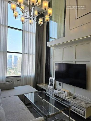 รูป 1 ห้องนอน | 1 ห้องน้ำ | BTS Chong Nonsi | 45 ตร.ม. | 44,000 บาท/เดือน | ชั้น 34 — Knightsbridge Prime Sathorn กรุงเทพฯ - รูปที่ 1/1