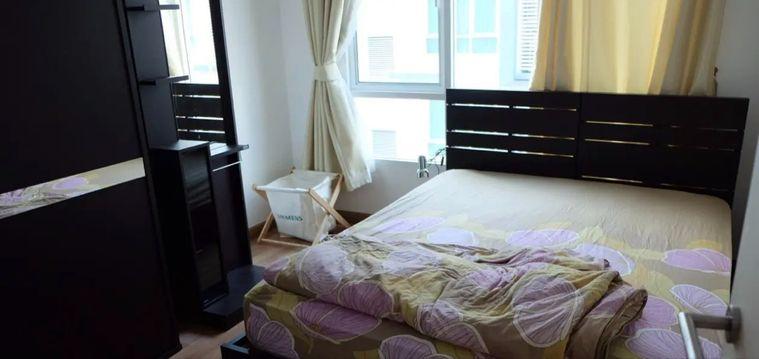 รูป 1 ห้องนอน | 1 ห้องน้ำ | MRT Queen Sirikit National Convention Centre | 40 ตร.ม. | 18,000 บาท/เดือน | ชั้น 6 — Voque Sukhumvit 16 กรุงเทพฯ - รูปที่ 1/7