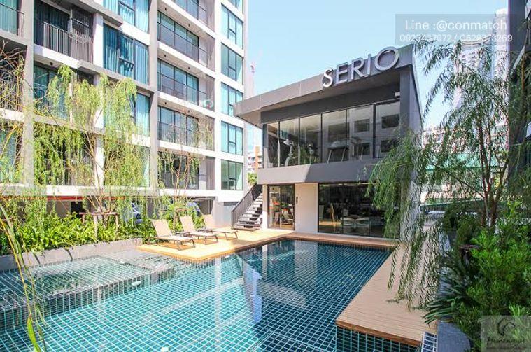 รูป 1 ห้องนอน | 1 ห้องน้ำ | BTS On Nut | 42 ตร.ม. | 22,000 บาท/เดือน | ชั้น 3 — Serio Sukhumvit 50 กรุงเทพฯ - รูปที่ 1/9