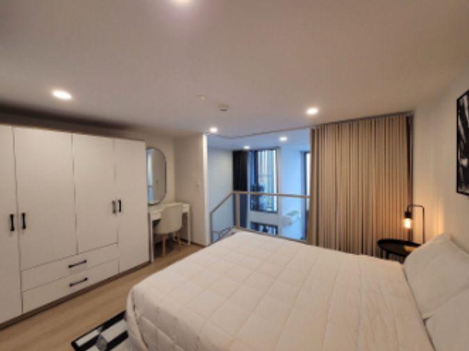 รูป 1 ห้องนอน | 1 ห้องน้ำ | MRT Queen Sirikit National Convention Centre | 41 ตร.ม. | 29,000 บาท/เดือน | ชั้น 35 — Life Rama 4 - Asoke กรุงเทพฯ - รูปที่ 5/10