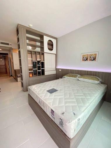 รูป สตูดิโอ | 1 ห้องน้ำ | BTS Krung Thon Buri | 35 ตร.ม. | 12,000 บาท/เดือน | ชั้น 21 — Supalai River Place กรุงเทพฯ - รูปที่ 1/5