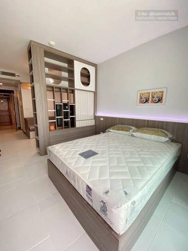 รูป สตูดิโอ | 1 ห้องน้ำ | BTS Krung Thon Buri | 35 ตร.ม. | 12,000 บาท/เดือน | ชั้น 21 — Supalai River Place กรุงเทพฯ - รูปที่ 1/5