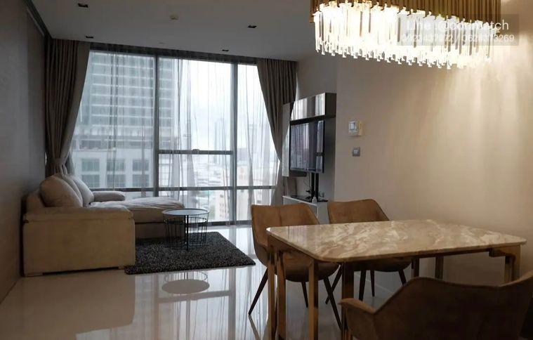 รูป 1 ห้องนอน | 1 ห้องน้ำ | BTS Surasak | 60 ตร.ม. | 45,000 บาท/เดือน | ชั้น 12 — The Bangkok Sathorn กรุงเทพฯ - รูปที่ 3/5