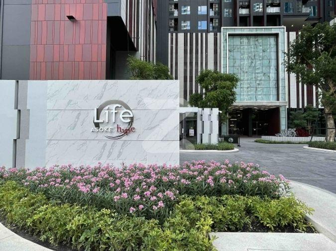 รูป 1 ห้องนอน | 1 ห้องน้ำ | ARL Makkasan | 36 ตร.ม. | 23,000 บาท/เดือน | ชั้น 36 — Life Asoke Hype กรุงเทพฯ - รูปที่ 1/10