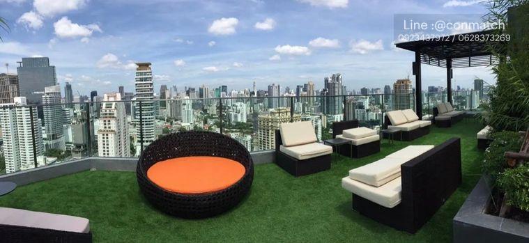 picture 1Bed | 1Bath | BTS Phrom Phong | 41sqm | THB 30,000/mo | Fl.16 — H Sukhumvit 43 Bangkok - 4/5