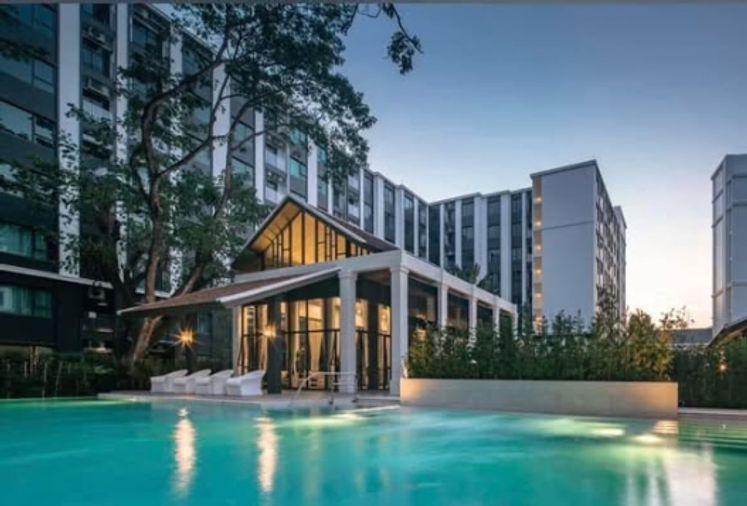 รูป 1 ห้องนอน | 1 ห้องน้ำ | MRT Bang O | 29 ตร.ม. | 12,000 บาท/เดือน | ชั้น 2 — Escent Park Ville กรุงเทพฯ - รูปที่ 4/5