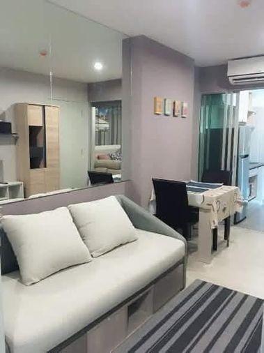 picture 1Bed | 1Bath | BTS Samrong | 28.1sqm | THB 13,000/mo | Fl.8 — Sukhumvit 113 Bangkok - 1/5