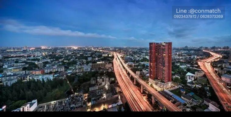 รูป 2 ห้องนอน | 1 ห้องน้ำ | ARL Ramkhamhaeng | 51 ตร.ม. | 27,000 บาท/เดือน | ชั้น 30 — The Base Garden Rama 9 กรุงเทพฯ - รูปที่ 9/10