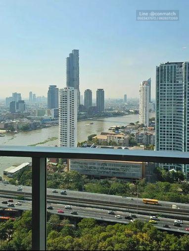 รูป 1 ห้องนอน | 1 ห้องน้ำ | BTS Krung Thon Buri | 47 ตร.ม. | 18,000 บาท/เดือน | ชั้น 26 — House Condo Sathorn กรุงเทพฯ - รูปที่ 5/10