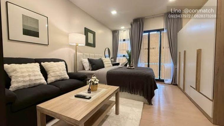 picture Studio | 1Bath | MRT Phra Ram 9 | 27sqm | THB 17,000/mo | Fl.20 — The Base Urban RAMA9 Bangkok - 3/5