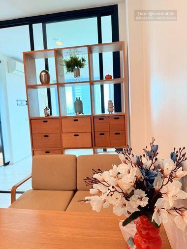 picture 2Bed | 1Bath | MRT Phetchaburi | 35sqm | THB 22,000/mo | Fl.27 — Life Asoke Bangkok - 2/10
