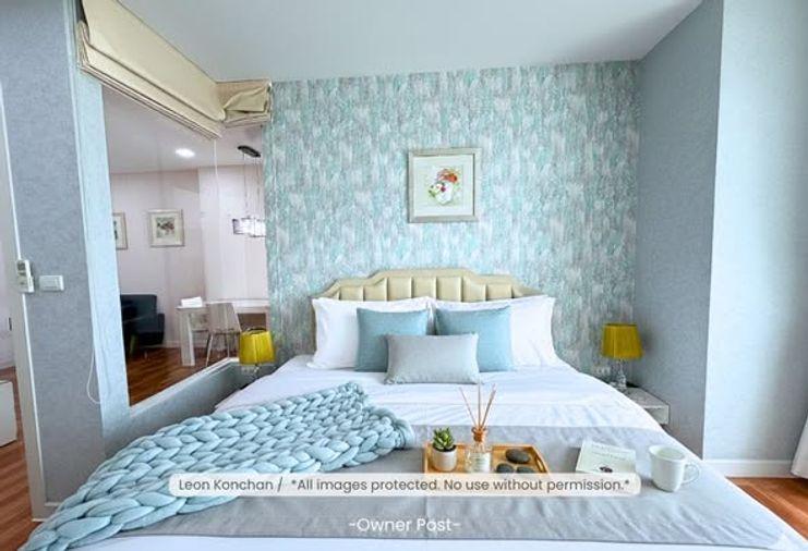 รูป 1 ห้องนอน | 1 ห้องน้ำ | BTS Punnawithi | 45 ตร.ม. | 25,000 บาท/เดือน | ชั้น 19 — The Room Sukhumvit 62 กรุงเทพฯ - รูปที่ 4/5