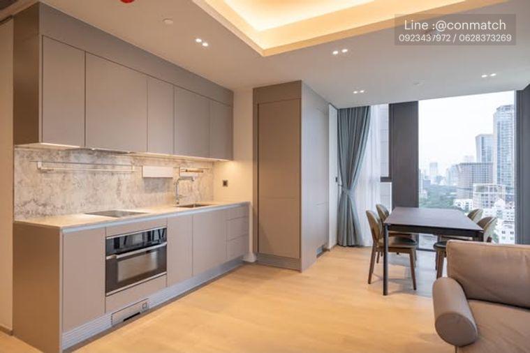รูป 1 ห้องนอน | 1 ห้องน้ำ | BTS Chit Lom | 66 ตร.ม. | 125,000 บาท/เดือน | ชั้น 18 — Tonson One Residence กรุงเทพฯ - รูปที่ 2/3