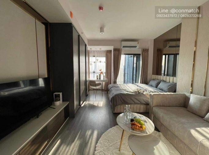 picture Studio | 1Bath | MRT Sam Yan | 29sqm | THB 23,000/mo | Fl.12 — Ideo Chula - Samyan Bangkok - 1/5