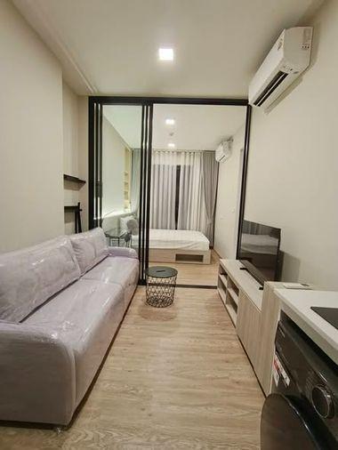 รูป สตูดิโอ | 1 ห้องน้ำ | MRT Talad Bang Yai | 27 ตร.ม. | 9,000 บาท/เดือน | ชั้น 16 — Plum Condo New West กรุงเทพฯ - รูปที่ 1/5
