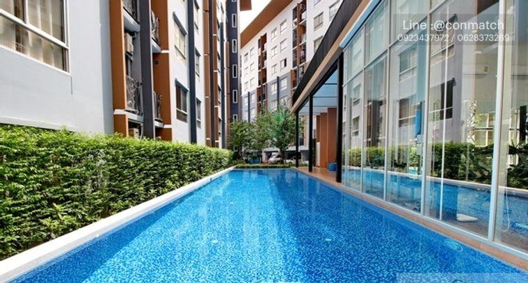 รูป 1 ห้องนอน | 1 ห้องน้ำ | MRT Sam Yaek Bang Yai | 25 ตร.ม. | 7,000 บาท/เดือน | ชั้น 12 — Plum Condo New West กรุงเทพฯ - รูปที่ 3/8