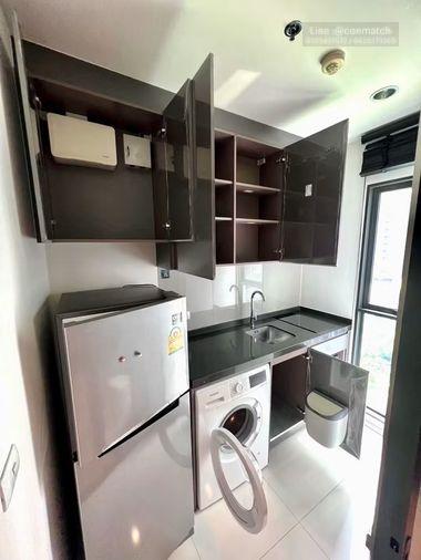 รูป 1 ห้องนอน | 1 ห้องน้ำ | MRT Phra Ram 9 | 32 ตร.ม. | 18,000 บาท/เดือน | ชั้น 12 — Rhythm Asoke กรุงเทพฯ - รูปที่ 3/4