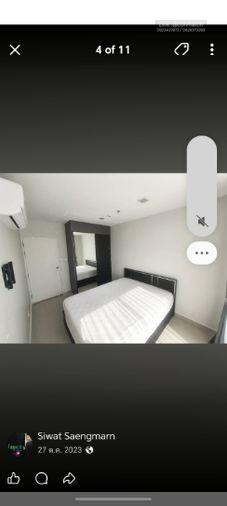 picture 1Bed | 1Bath | BTS Wutthakat | 37sqm | THB 12,000/mo | Fl.14 — Pe:la Condo Bangkok - 2/10