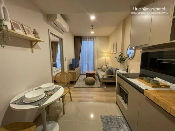 รูป 1 ห้องนอน | 1 ห้องน้ำ | BTS Thong Lo | 35 ตร.ม. | 22,000 บาท/เดือน | ชั้น 32 — Oka Haus Sukhumvit 36 กรุงเทพฯ - รูปที่ 1/5