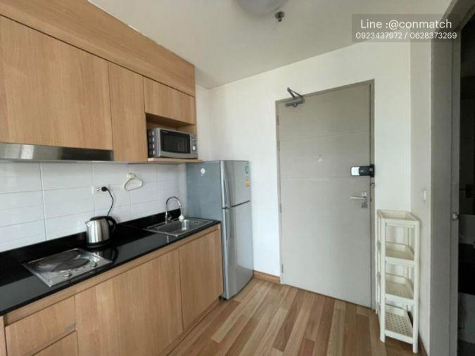 รูป 1 ห้องนอน | 1 ห้องน้ำ | BTS Udom Suk | 27 ตร.ม. | 12,000 บาท/เดือน | ชั้น 15 — Ideo Blucove Sukhumvit กรุงเทพฯ - รูปที่ 4/9