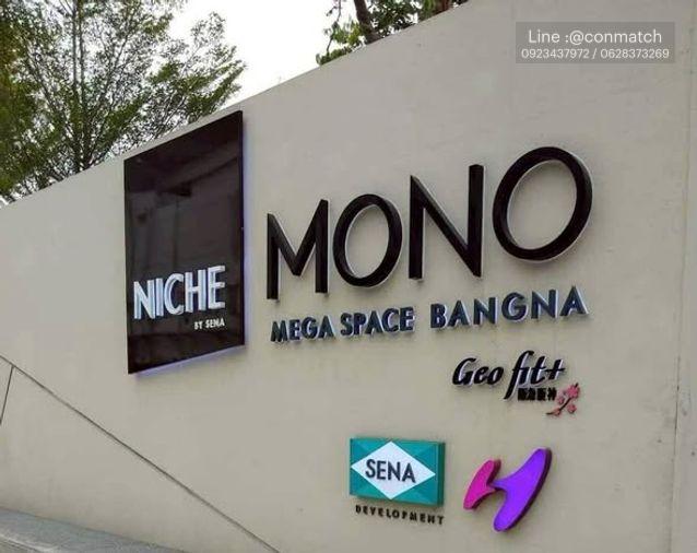 รูป 1 ห้องนอน | 1 ห้องน้ำ | BTS Bang Na | 31 ตร.ม. | 10,000 บาท/เดือน | ชั้น 30 — Niche Mono Peak Bangna กรุงเทพฯ - รูปที่ 1/5