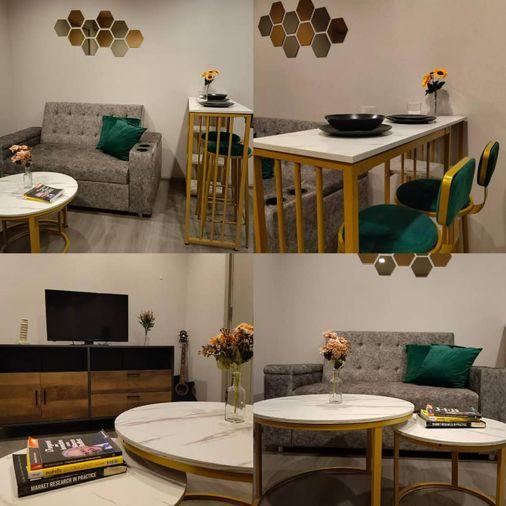 รูป 1 ห้องนอน | 1 ห้องน้ำ | MRT Phra Nang Klao Bridge | 30 ตร.ม. | 11,000 บาท/เดือน | ชั้น 37 — The Politan Rive กรุงเทพฯ - รูปที่ 3/6