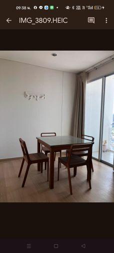 รูป 1 ห้องนอน | 1 ห้องน้ำ | BTS Krung Thon Buri | 58 ตร.ม. | 23,000 บาท/เดือน | ชั้น 26 — Villa Sathorn กรุงเทพฯ - รูปที่ 7/8