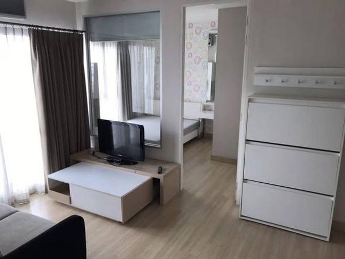 รูป 1 ห้องนอน | 1 ห้องน้ำ | MRT Charan 13 | 37 ตร.ม. | 10,000 บาท/เดือน | ชั้น 16 — Parkland Srinakarin Condo กรุงเทพฯ - รูปที่ 4/5