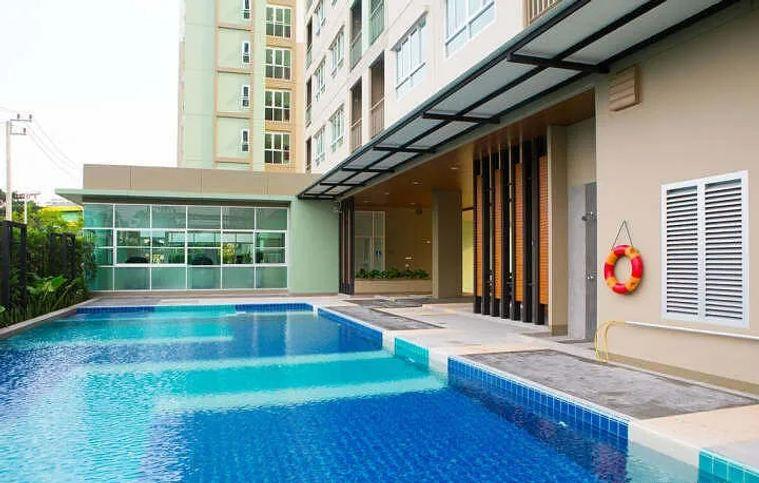 รูป 1 ห้องนอน | 1 ห้องน้ำ | BTS On Nut | 42 ตร.ม. | 15,000 บาท/เดือน | ชั้น 12 — Lumpini Ville Sukhumvit 77 กรุงเทพฯ - รูปที่ 3/10