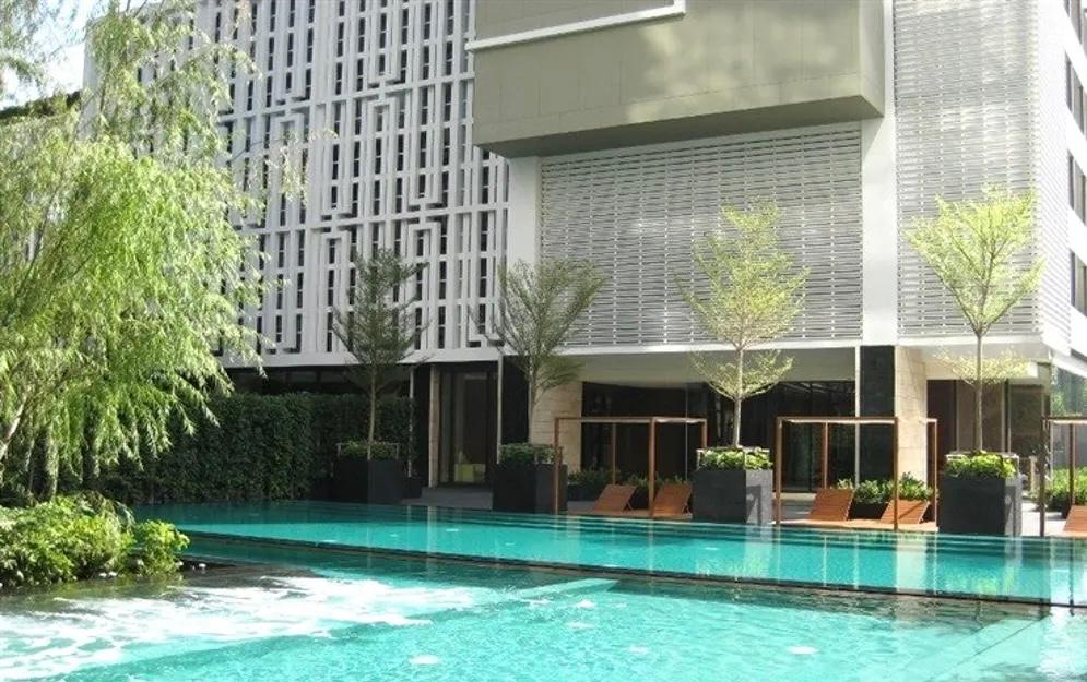 picture 1Bed | 1Bath | BTS Phrom Phong | 65sqm | THB 60,000/mo | Fl.31 — The Emporio Place Bangkok - 6/10