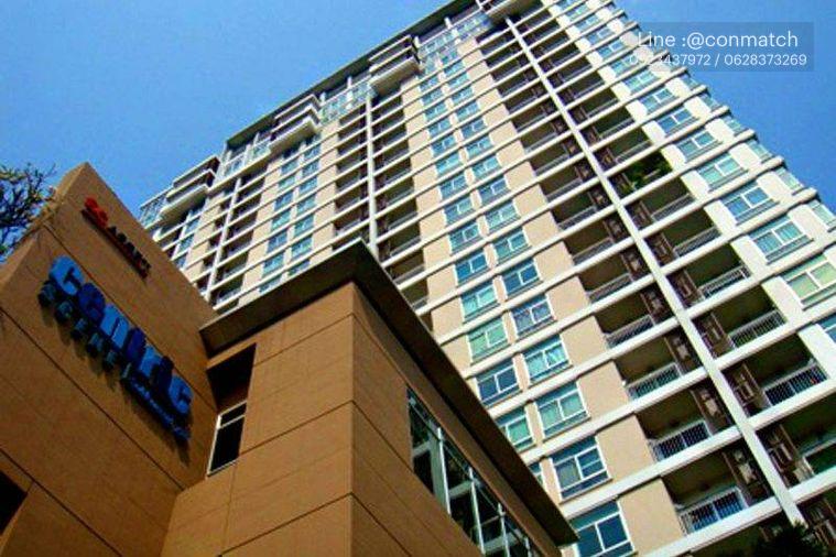 รูป 1 ห้องนอน | 1 ห้องน้ำ | BTS Udom Suk | 45 ตร.ม. | 16,000 บาท/เดือน | ชั้น 19 — Centric Scene Sukhumvit 64 กรุงเทพฯ - รูปที่ 1/10