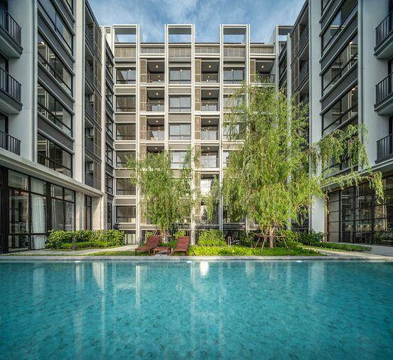 picture 1Bed | 1Bath | BTS Bearing | 31sqm | THB 10,000/mo | Fl.3 — Dolce Lasalle Bangkok - 5/10