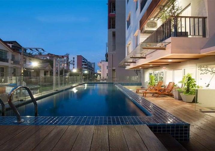 picture 3Bed | 3Bath | BTS On Nut | 99sqm | THB 50,000/mo | Fl.6 — Residence 52 @ BTS Onnut Bangkok - 3/7