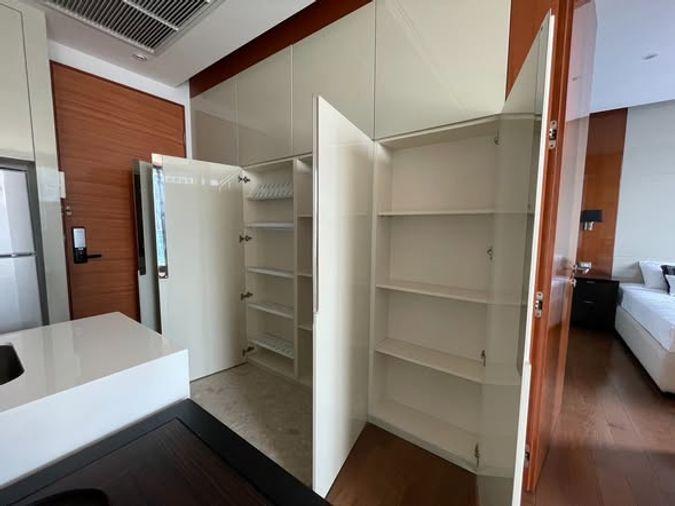 รูป 1 ห้องนอน | 1 ห้องน้ำ | BTS Phrom Phong | 45 ตร.ม. | 36,000 บาท/เดือน | ชั้น 18 — The Address Sukhumvit 28 กรุงเทพฯ - รูปที่ 4/5