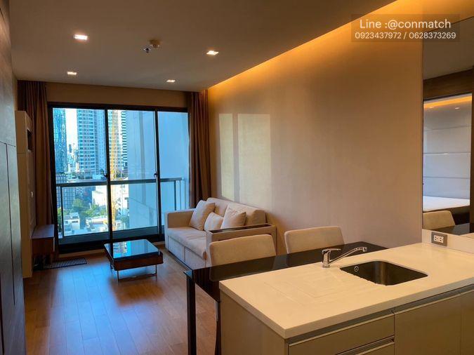 รูป 1 ห้องนอน | 1 ห้องน้ำ | BTS Saint Louis | 47 ตร.ม. | 40,000 บาท/เดือน | ชั้น 12 — Address Sathon Train Station กรุงเทพฯ - รูปที่ 6/7