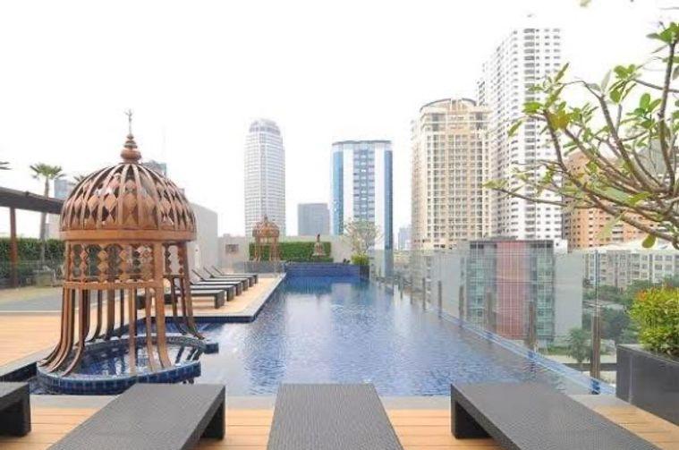 รูป 1 ห้องนอน | 1 ห้องน้ำ | BTS Ekkamai | 42 ตร.ม. | 30,000 บาท/เดือน | ชั้น 4 — The Address Sukhumvit 61 กรุงเทพฯ - รูปที่ 3/10