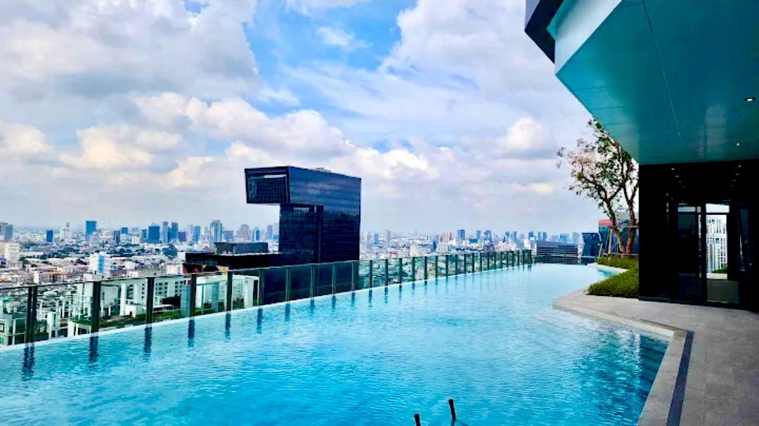 รูป 1 ห้องนอน | 1 ห้องน้ำ | MRT Phra Ram 9 | 27 ตร.ม. | 19,000 บาท/เดือน | ชั้น 27 — Ideo Rama 9 - Asoke กรุงเทพฯ - รูปที่ 2/10