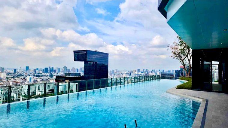 รูป 1 ห้องนอน | 1 ห้องน้ำ | MRT Phra Ram 9 | 27 ตร.ม. | 19,000 บาท/เดือน | ชั้น 27 — Ideo Rama 9 - Asoke กรุงเทพฯ - รูปที่ 2/10