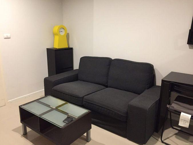 picture 1Bed | 1Bath | MRT Phra Ram 9 | 32sqm | THB 12,000/mo | Fl.18 — Aspire Rama 9 Bangkok - 2/4