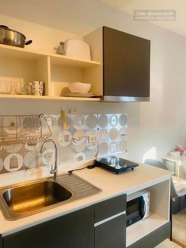 รูป 1 ห้องนอน | 1 ห้องน้ำ | MRT Bang O | 40.1 ตร.ม. | 11,000 บาท/เดือน | ชั้น 6 — ZCAPE3 Condominium กรุงเทพฯ - รูปที่ 4/5